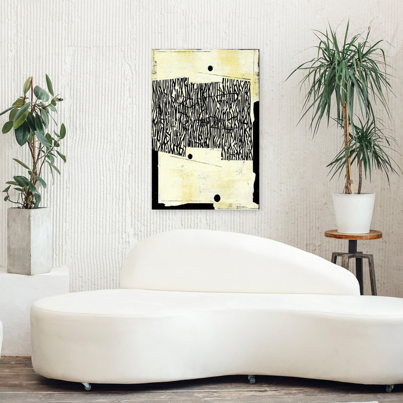 Art contemporain, art moderne abstrait, H 36 po x l 24 po