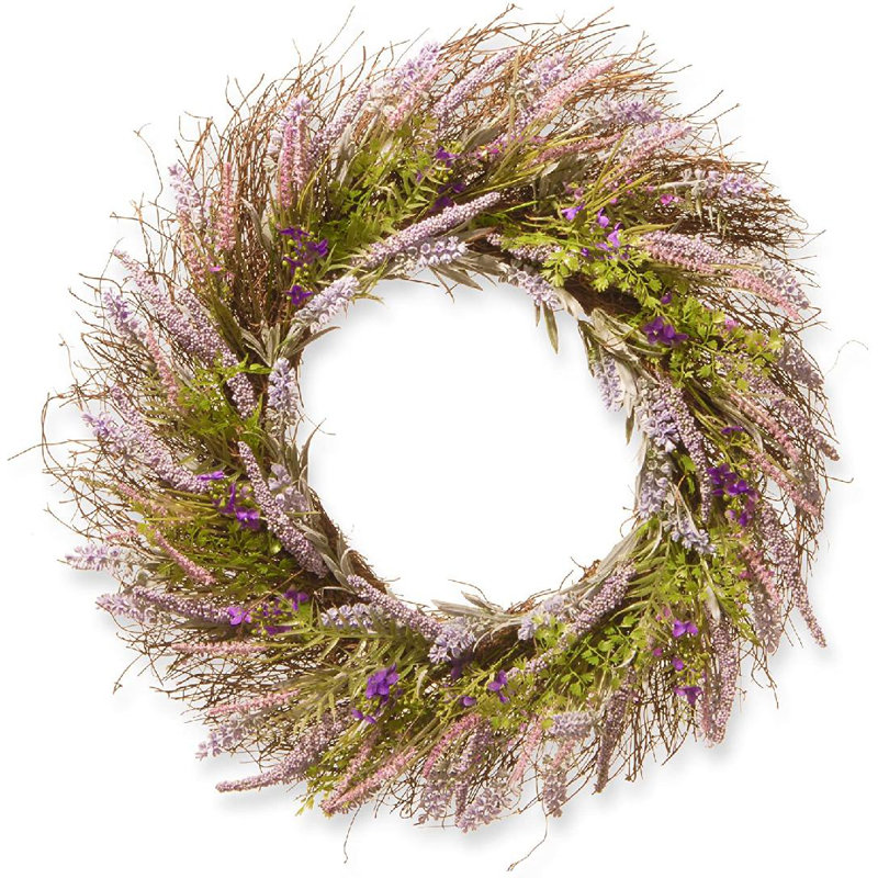 Primrue 24" Lavender Wreath