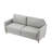 Linen Flared Arm Loveseat with Storage-47937124-27804202