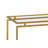 Simply Elegant 55'' Glass Top Console Table-23554872-23554874-23515675