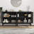 31"Sideboard with Adjustable Shelves(Set of 2)-1263389325