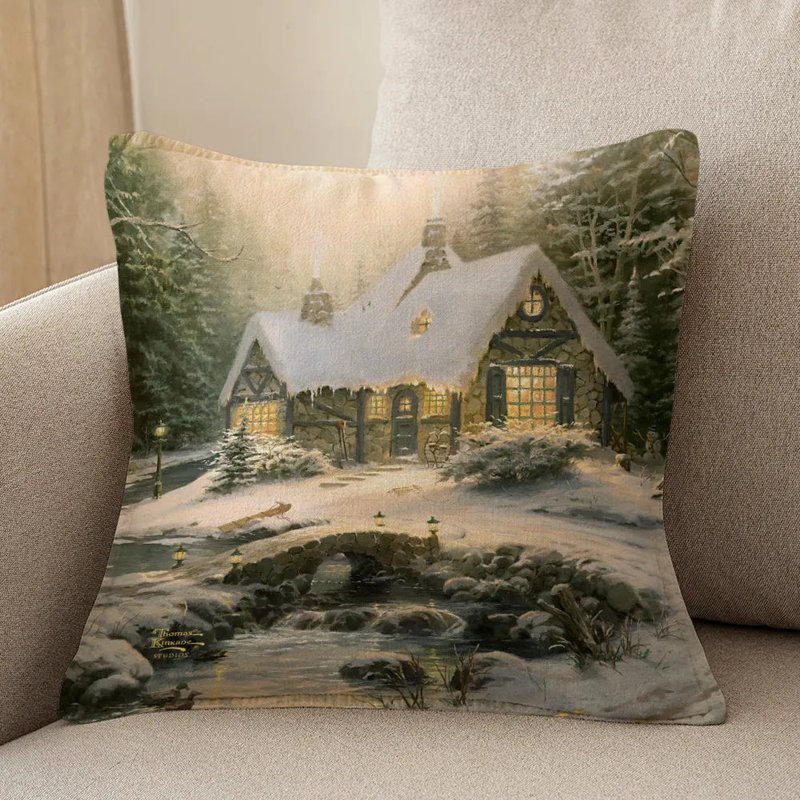 Coussin décoratif Thomas Kinkade