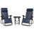 Clemente 33" Long Reclining Zero Gravity and Table-777533973