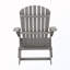 Chaise Adirondack d'extérieur pliante avec dossier pré-assemblé (ensemble de 2)-2041888112