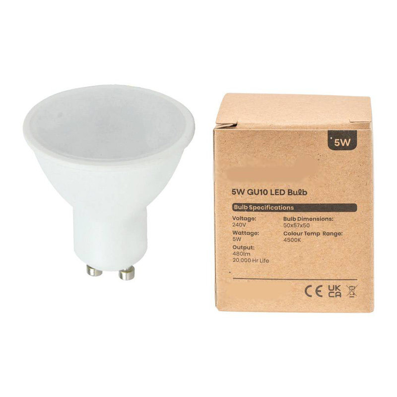 60W GU10 4500K Bulb