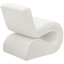 Chaise courbée sans accoudoirs Boucle-111041688