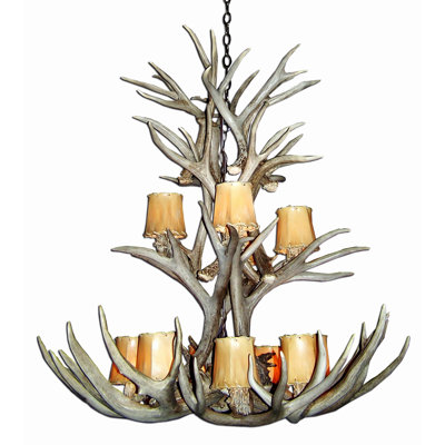 Doliya 9 - Light Dimmable Tiered Chandelier