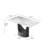Menifee Modern Rectangular Sintered Stone Dining Table With Pedestal Base-114597105