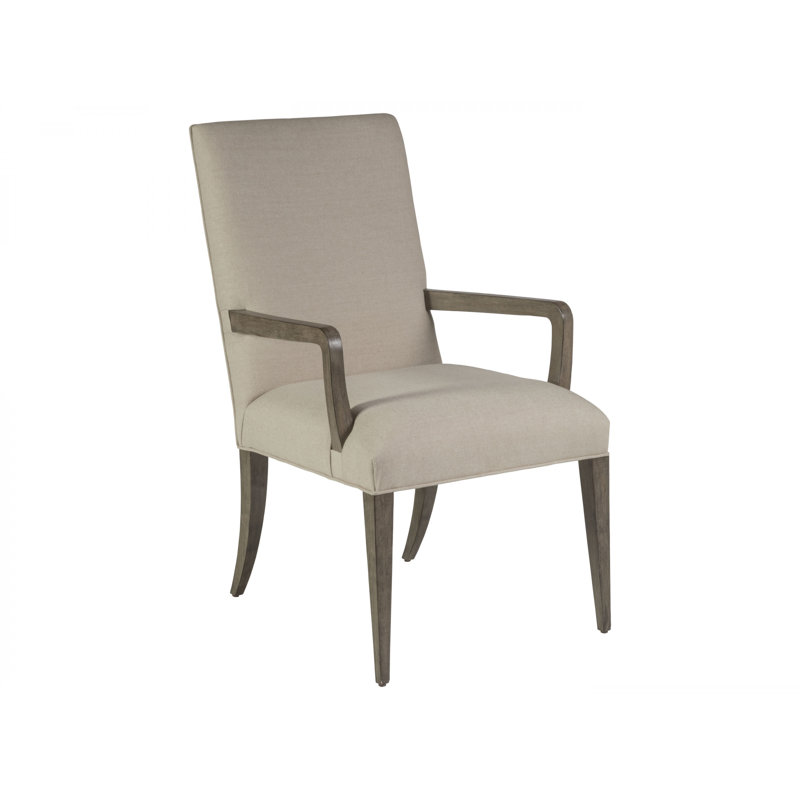 Cohesion Madox Upholstered Arm Chair, Medium Brown