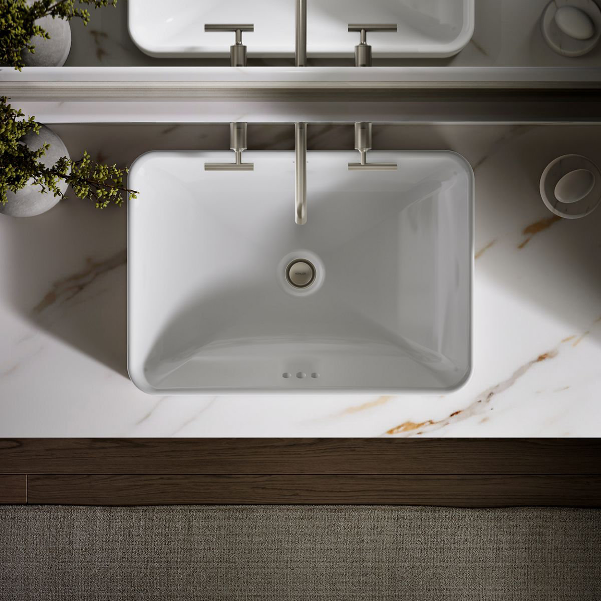 Vox Rectangular Vessel Bathroom Sink