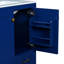 Meuble-lavabo bleu Riannon