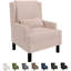 Fauteuil d'appoint à oreilles MidCentury-762390083