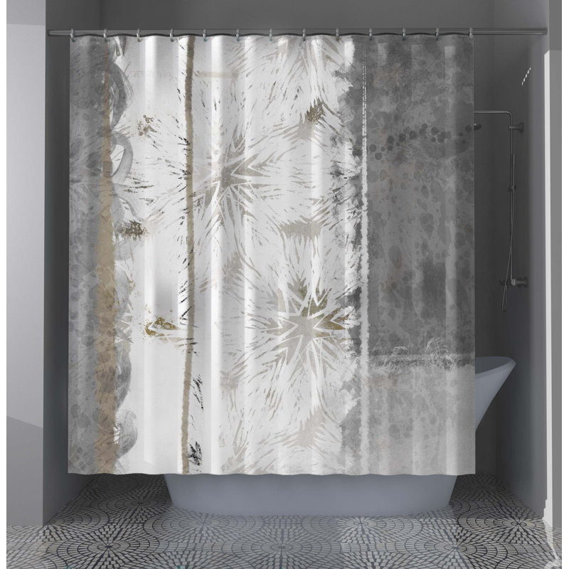 Abstract Shower Curtain