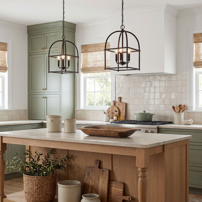 Independent 4 - Light Unique/Statement Pendant, Matte Black