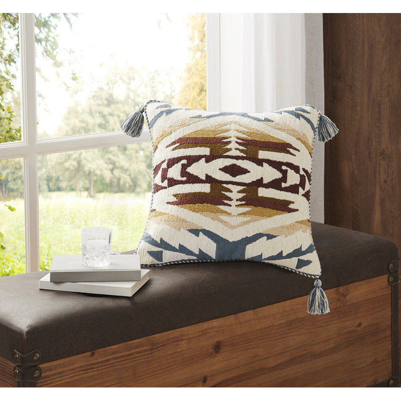 Canyon Trail Dec Pillow Dusty Blue 20x20"