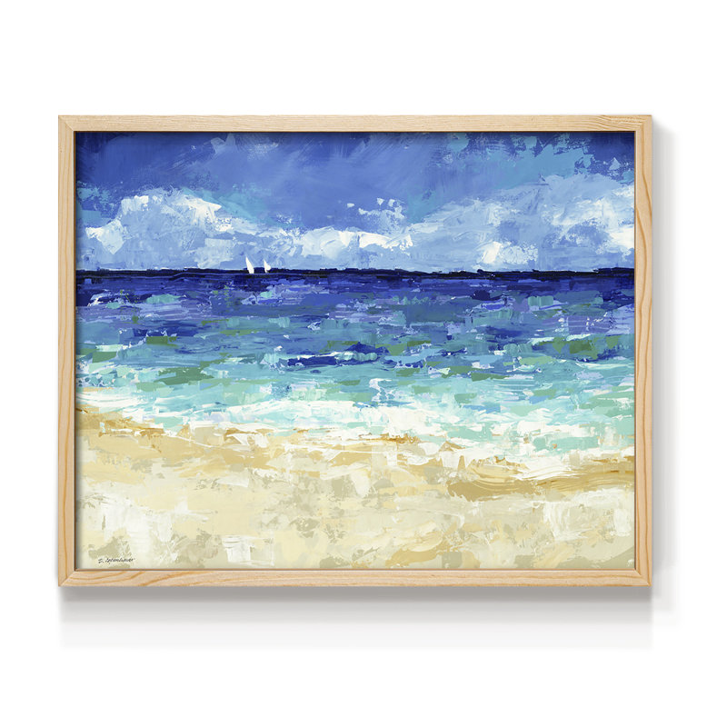 Sunny Day -Framed Print - Restickable, Natural, 11" H x 14" W