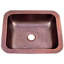 Brightwork 17'' L Single Basin Kitchen Sink