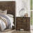 Rustic Nightstand with Clipped Corners