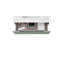 Meuble-lavabo mural à deux tiroirs 31 po Coda - Vert sauge-87459703