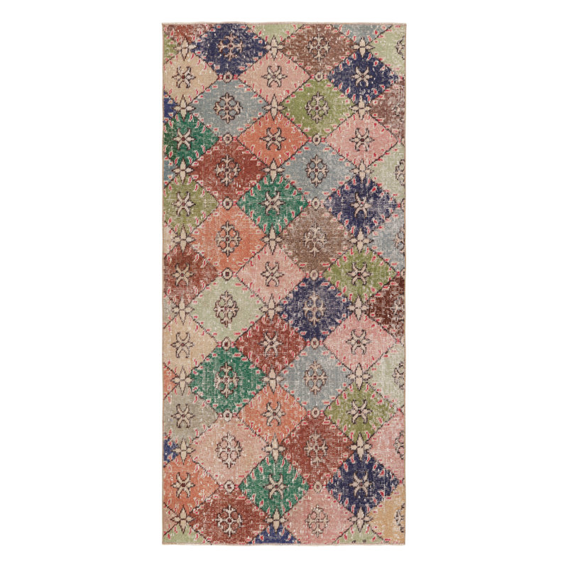 One-of-a-Kind 2'7" X 5'10" Hand Knotted Area Rug