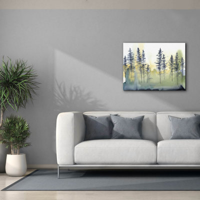  «Shadow Forest 2» par Chariklia Zarris, art mural sur toile, 34 po x 26 po