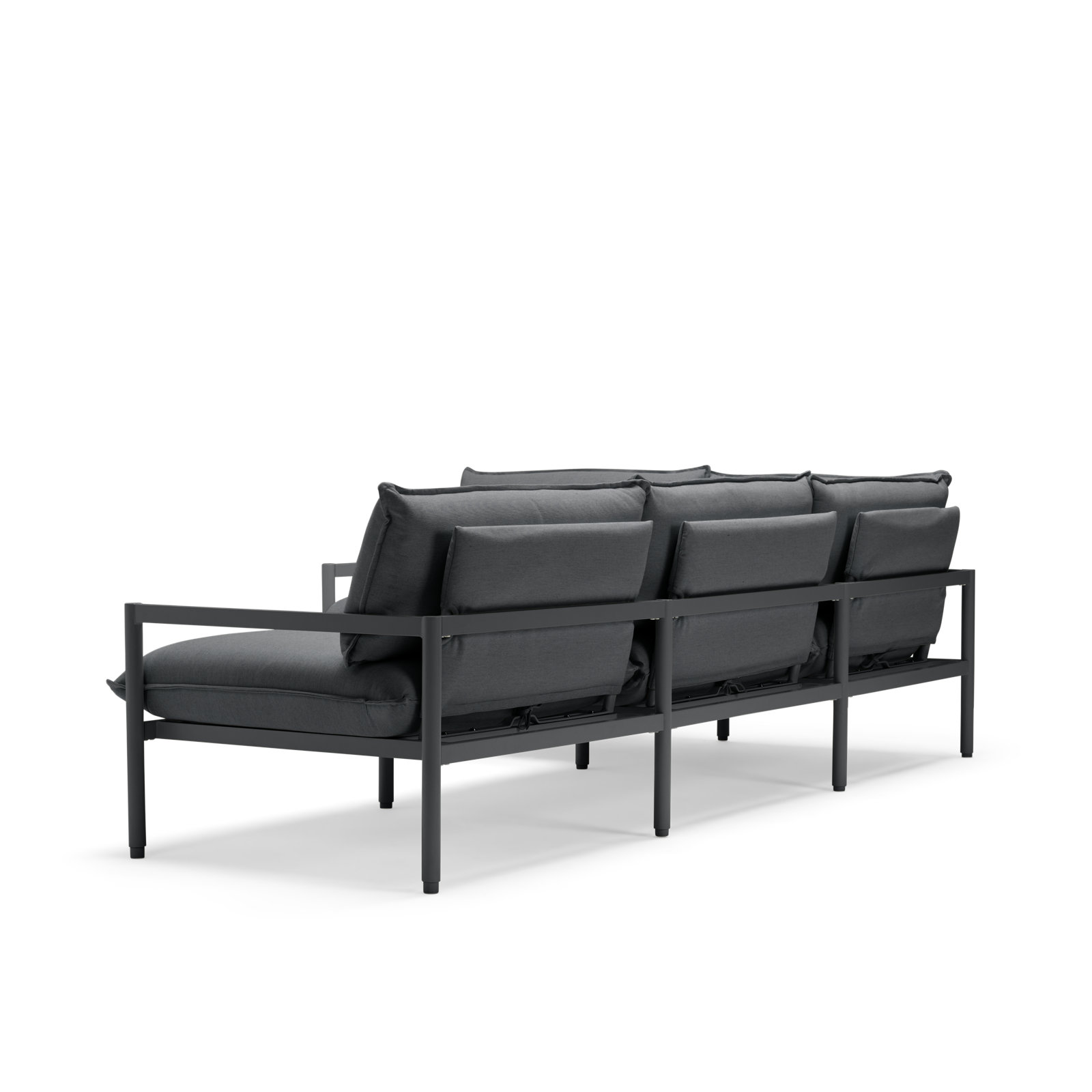 Terra 102" Sunbrella® Patio Sectional, Charcoal