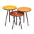 Ensemble de 3 tables d'appoint Gregg - bleu-2108144661