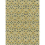 Hand Woven Silk and Wool Floral Area Rug
