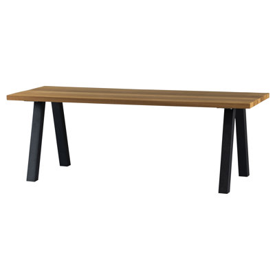 Tablo Rectangular Metal Outdoor Dining Table , 210cm cm W 81cm cm D