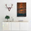 Shimmers Upon The Water In Abstract - Wrapped Canvas Print-55340817