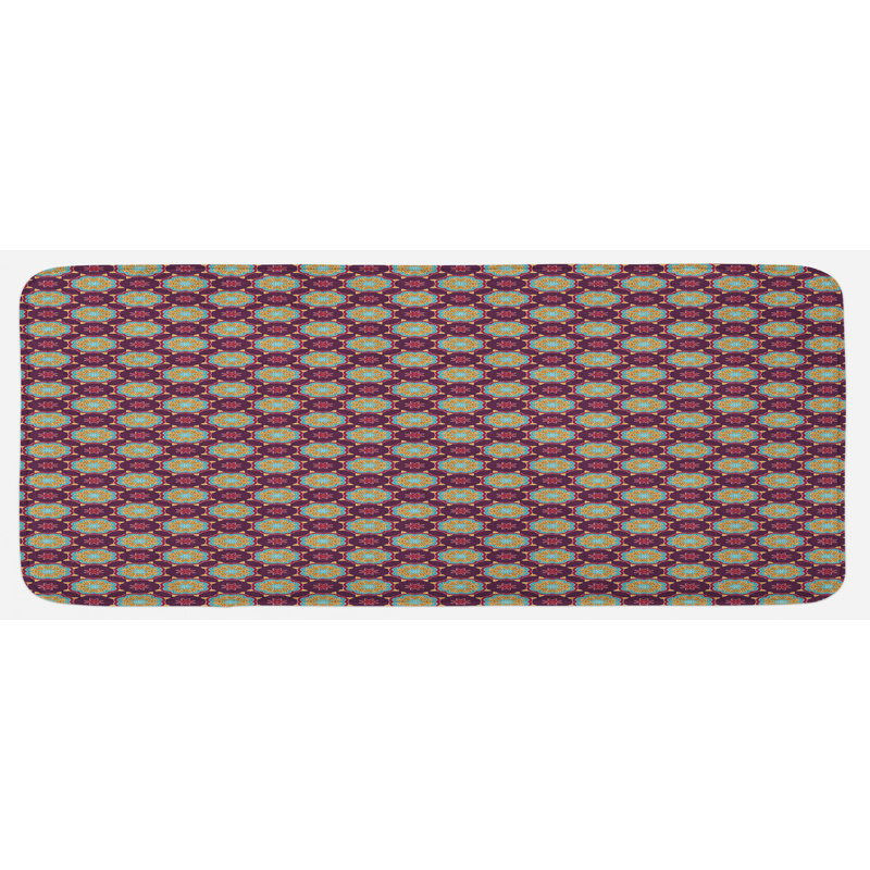 Eclectic Synthetic Kitchen Mat