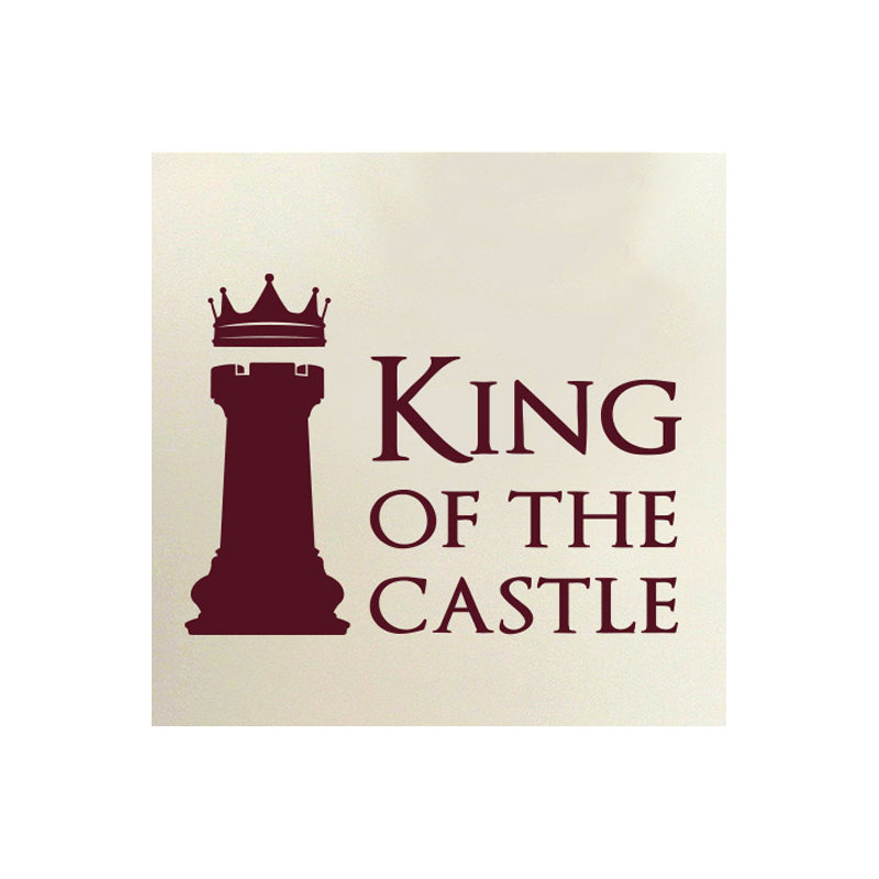 Wall Decal, Burgundy, Large