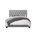 Velours argent / gris