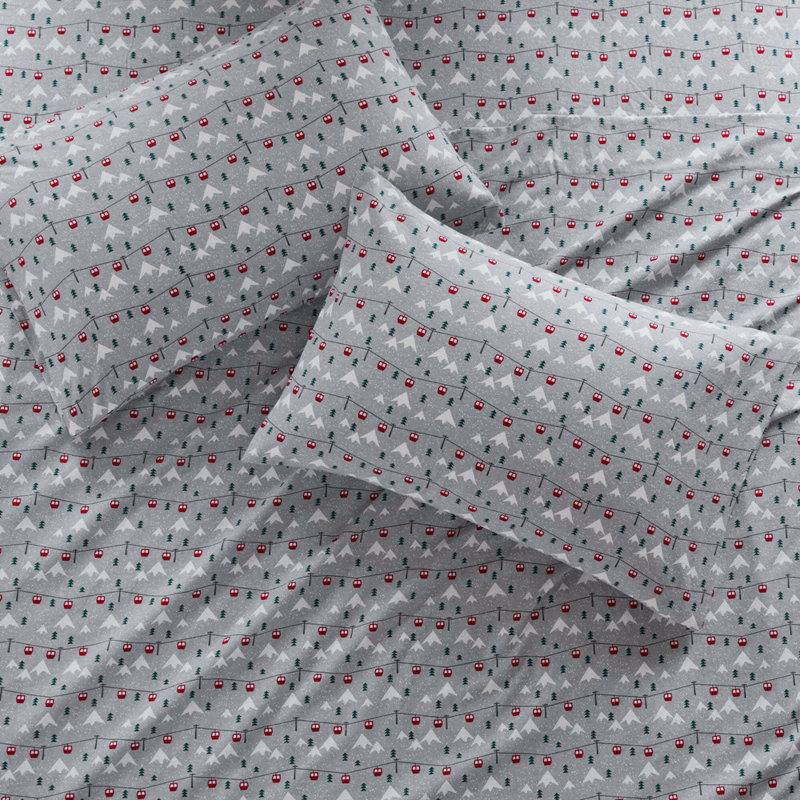 Sheet Set Ski Jump, Queen Coverlet + 3 Additional Pieces