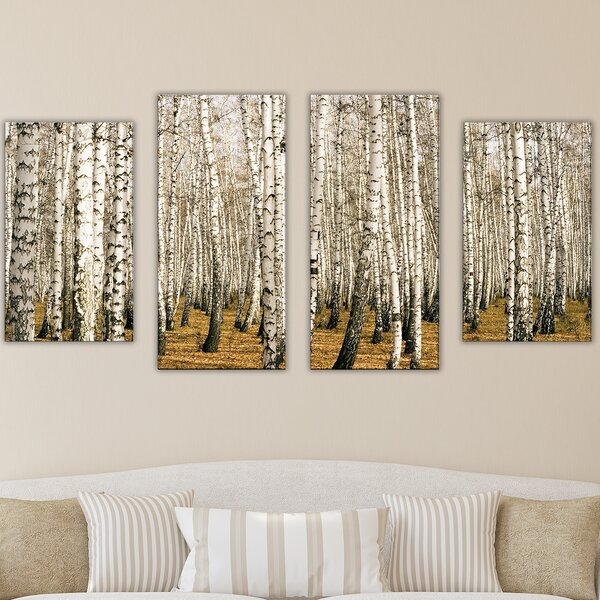 PicturePerfectInternational On Canvas 4 Pieces Print | Wayfair