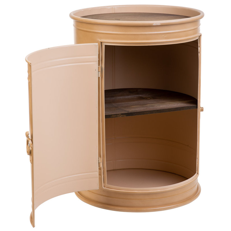 Aiyah 34 cm W Bedside Table