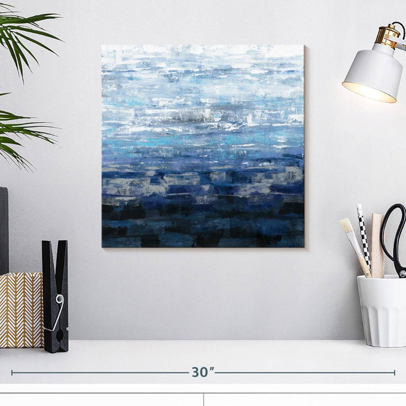 Icelandic Wave I, 16" H x 16" W