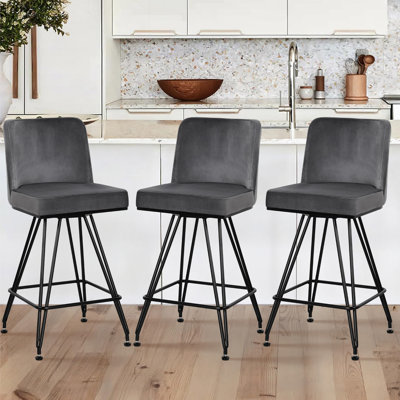 Bram Swivel 26" Counter Stool