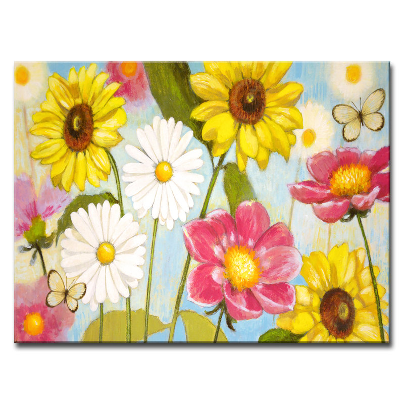 "glorieuse day" , art sur toile, 12 po H x 16 po L x 1,5 po P