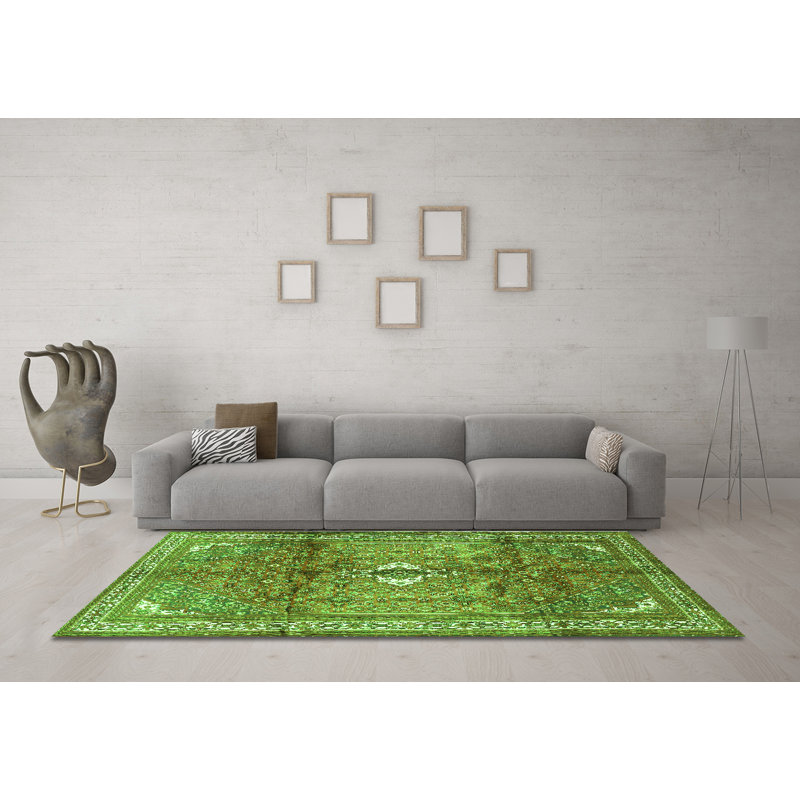 Performance Oriental Indoor Rug, Square 6'