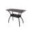 Parke 5-Piece Patio Counter Height Bar Set with Cushions and 26 x 52'' Rectangular Bar Table