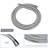 Dual Shower Head  10 Inch Wall Mounted Square Shower System With Roughin Valve,Chrome-129525296