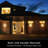 Utility LED Bulkhead Light Fixture, UV Resistant Resin Lens, 120V TRIAC Dimmable 800 Lumens CCT White Adjustable 3000K/4000K/5000K-680965152-680965154
