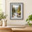 7.9" Gray Wood-Look Picture Frame, Fits 6" x 8" Photos for Wall or Tabletop Display