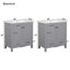 Ensemble de meuble-lavabo double 60 "-117234799