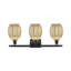 Ampoule Preston - 3 lumières - Abat-jour mercure Preston - Éclairage pour meuble-lavabo-1489908411