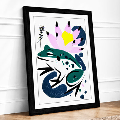 Celestial Crocodile Japandi - Print