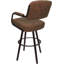 Tabouret pivotant rembourré avec structure en métal Northerly-744556366-768274269