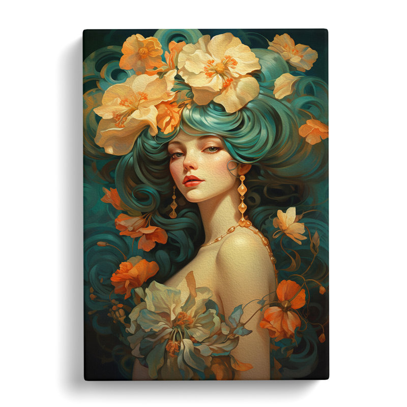 Floral No.2 - Print, 50cm H x 35cm W x 3cm D