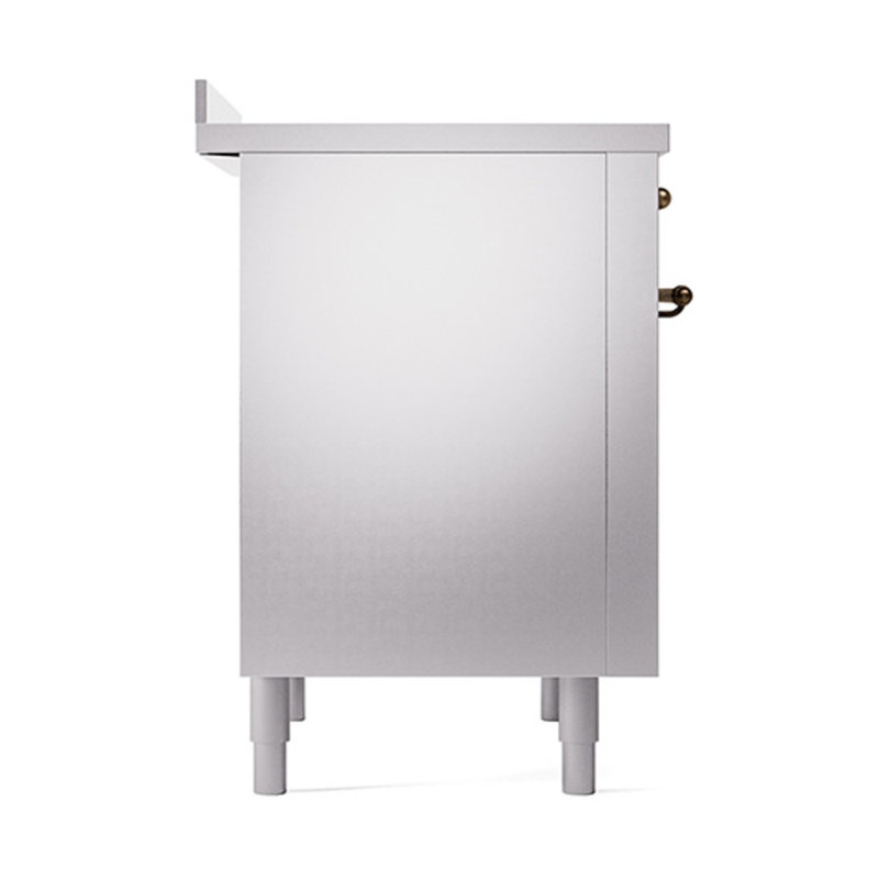 ILVE Nostalgie II Noblesse 36 po à induction, Acier inoxydable / bronze